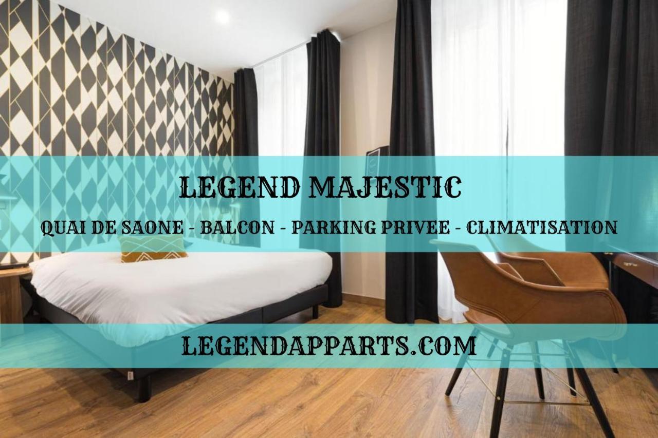 Legend Majestic - Parking Prive- Climatisation - Gare - Centre Ville Mâcon Exterior foto